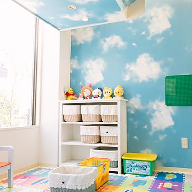 子供専用のキッズハウス