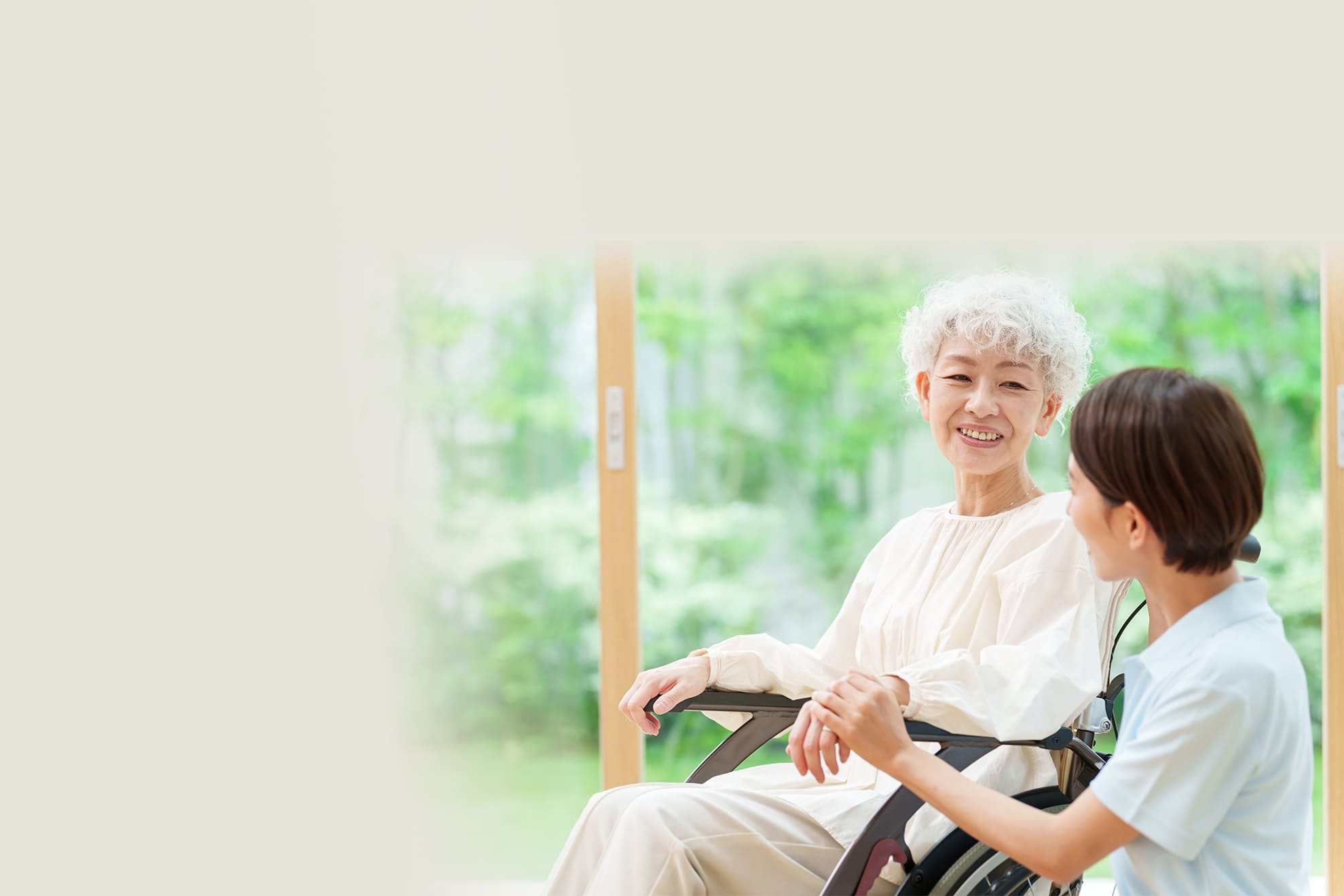 生涯笑顔で生活するために私たちがサポートします